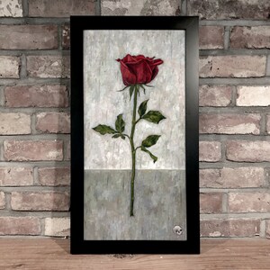 ROSE // Oil on Panel  - Art Print