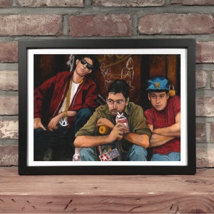 BEASTIE BOYS // Oil Painting Art Print image 1