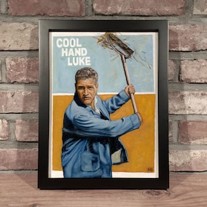 COOL HAND LUKE // Oil Painting [Paul Newman] - Art Print