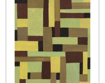 BLQ 03 // Gouache on Watercolor Paper | 11" x 14" - Original Painting