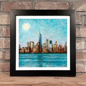 SUMMER IN NYC // Oil Painting (Termanology, Statik Selektah, 1982) - Art Print