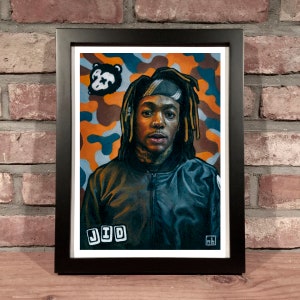 JID // Oil Painting (Spillage Village, EARTHGANG) - Art Print