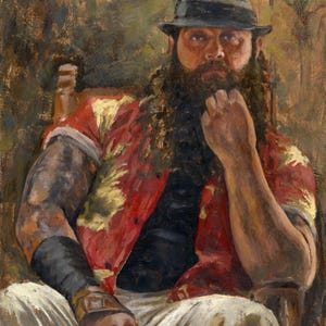 Bray Wyatt Art Print: Pro Wrestling Oil Painting
