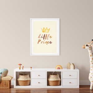 Little Prince Nursery Wall Art, Boho Nursery Printable, Nursery Decor ...