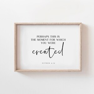 Christian Girl Room Wall Art Deco Downloadable, Nursery Bible Verse ...