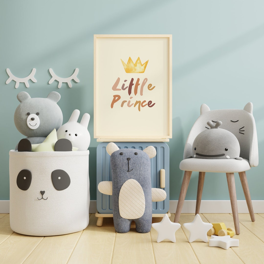 Little Prince Nursery Wall Art, Boho Nursery Printable, Nursery Decor ...