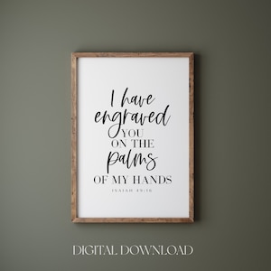 I Have Engraved You On My Palms {Tote Bag} I Have Engraved You On My Palms {Tote Bag}