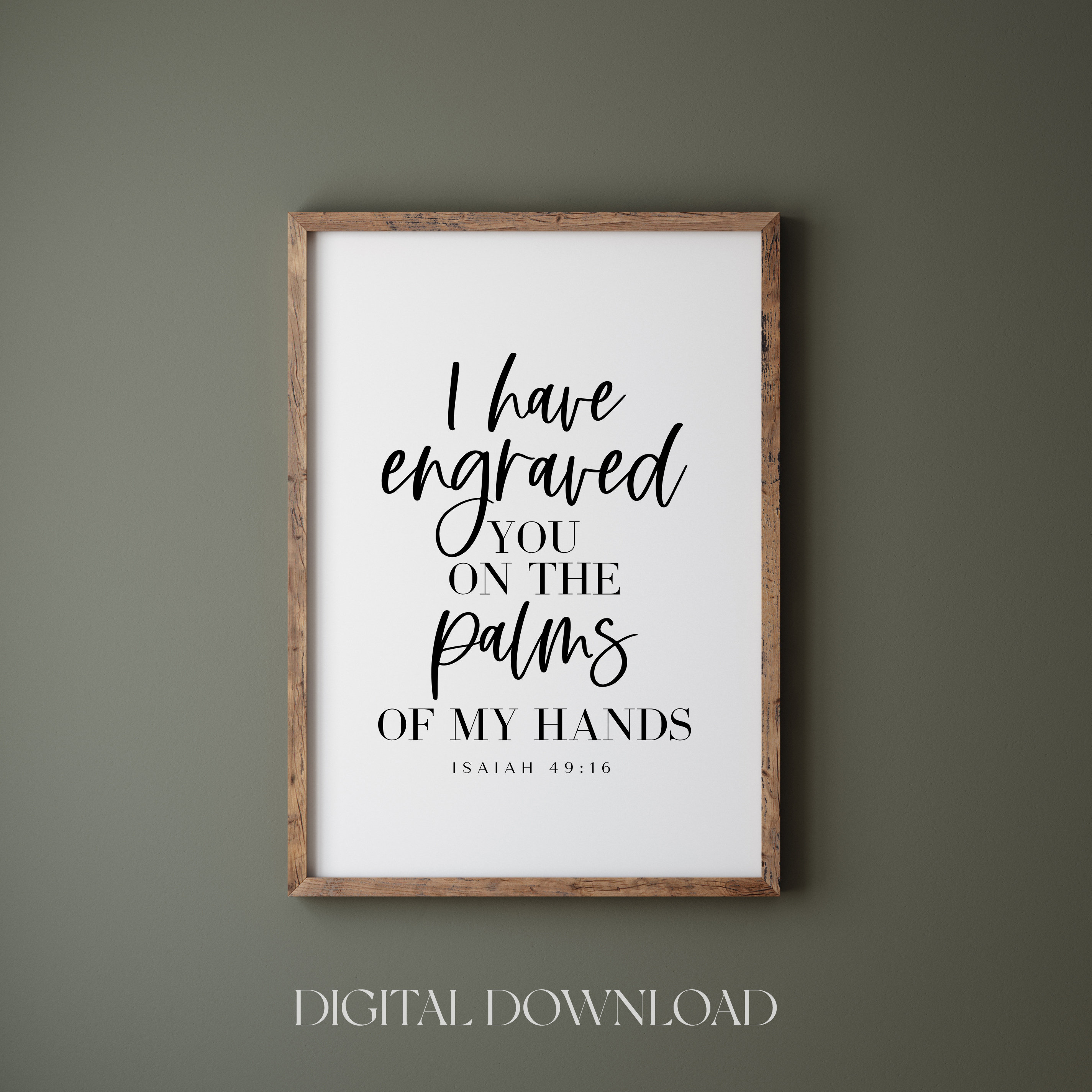 I Have Engraved You On My Palms {Tote Bag} I Have Engraved You On My Palms {Tote Bag}