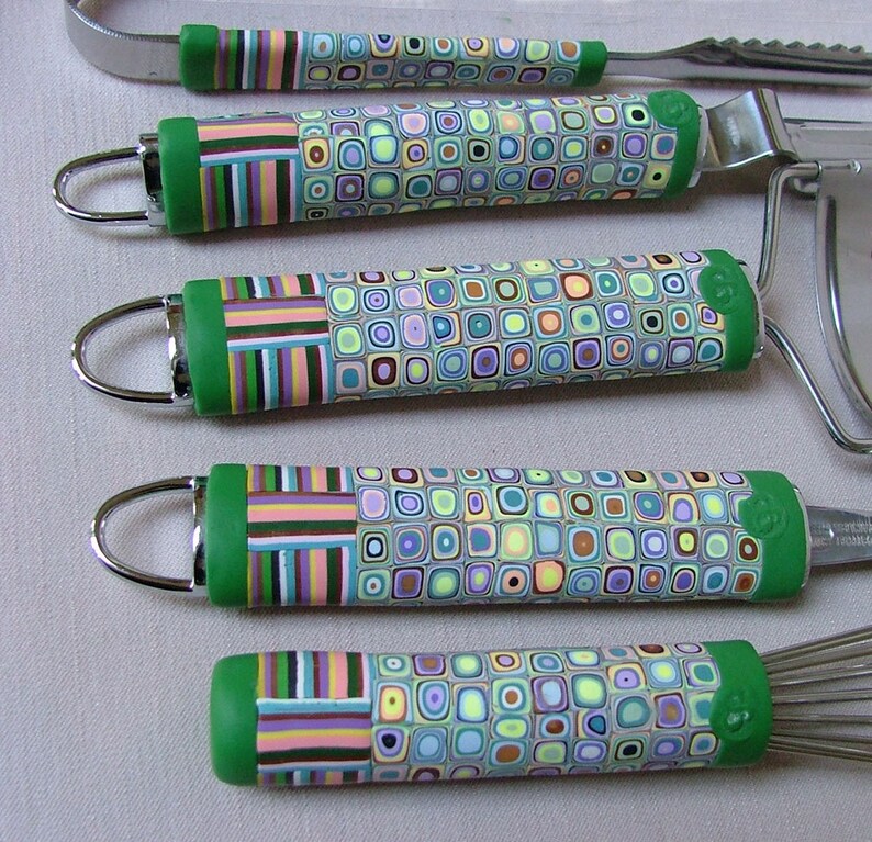 5-Piece Kitchen Tool Set Kitchen Set-up Gift Klimt Design ...