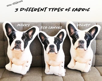 now customized dog pillow