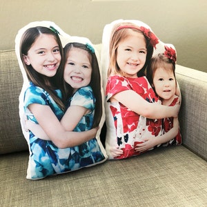 Custom Human Photo Pillow, Personalized Human Pillow Gift, Memorial Pillow, People Pillow, Memory Pillow, Comforting Gift, Moving Away, Military Deployment, Gifts for Grandparents, Long Distance Family, Grandkids, Kid Photo Pillow