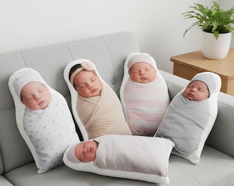 Custom Baby Pillow, Memorial Pillow, People Pillow, Memory Pillow, Comforting Gift, Moving Away, Still Born, Human Pillow, Mother's Day Gift