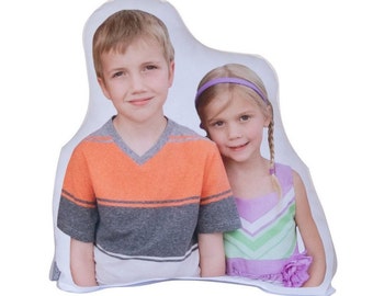 Custom Photo Pillow: USA Made Memory Gift, Mother's Day Gift