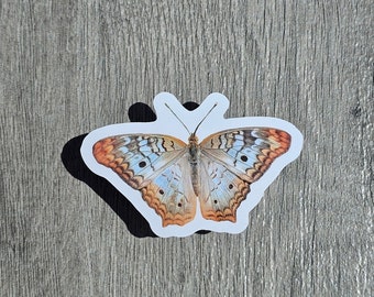 Orange Butterfly Sticker, Arizona Desert Sticker, Waterproof, Stay Hydrated Sticker, Easter gift, Mother's Day Gift