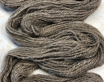 Qiviut 55% Cashmere Silk Musk Ox Hand Spun Yarn 1 oz  Rare Fiber