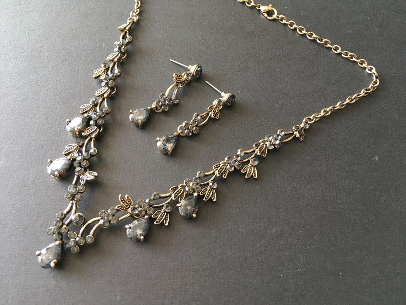 Wedding Necklace Costume Necklace Wedding Jewelry Accessories Party Necklace Gothic Jewelry Set Rhinestones Necklace Bridal Necklace