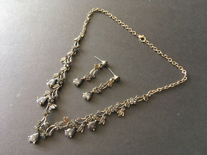 Wedding Necklace Costume Necklace Wedding Jewelry Accessories Party Necklace Gothic Jewelry Set Rhinestones Necklace Bridal Necklace
