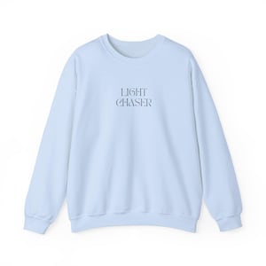 Light Chaser Unisex Sweatshirt, Photographer Gift, Camera Lover, Photography Sweater