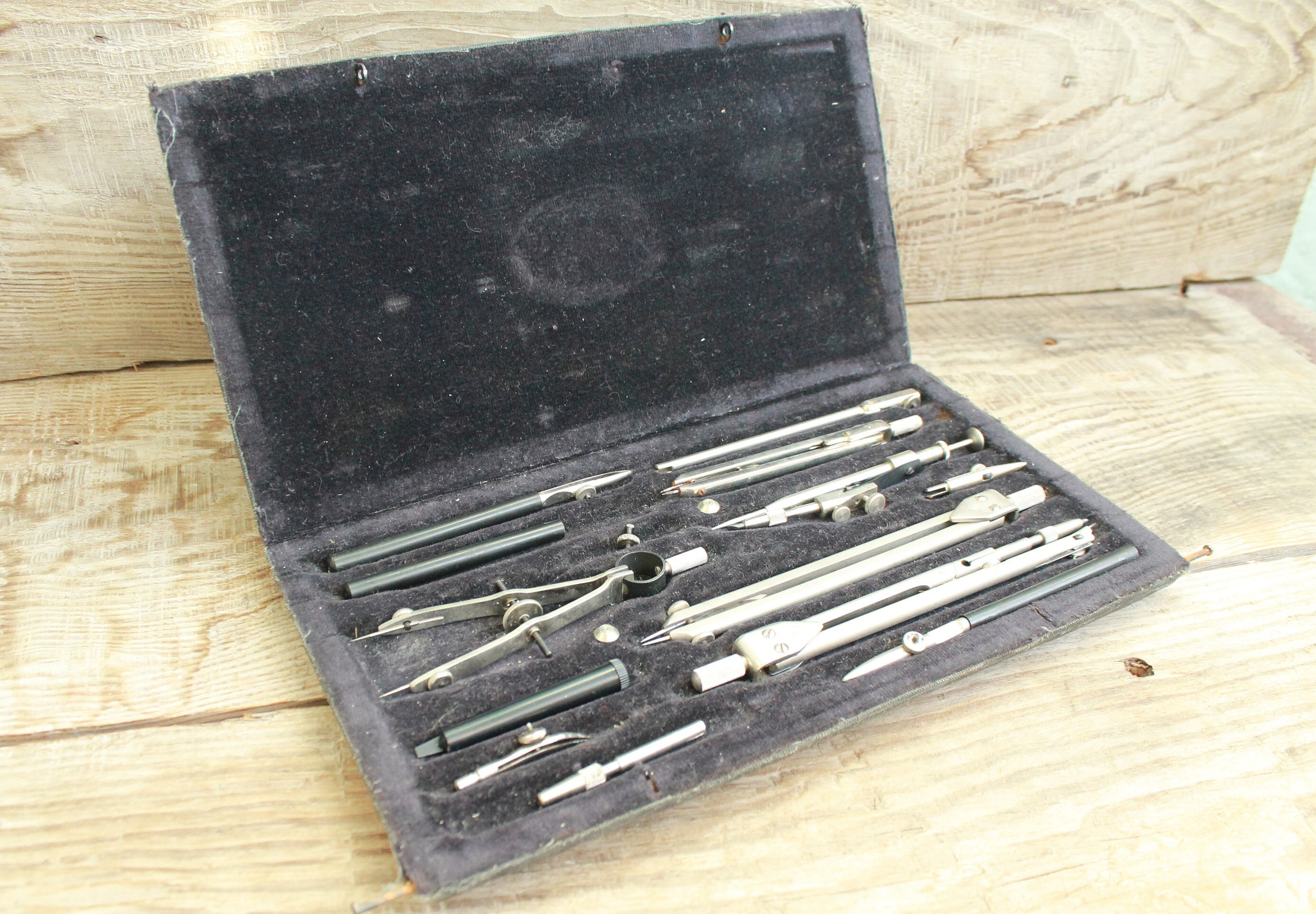 Vintage Keuffel and Esser Drafting Set - Etsy