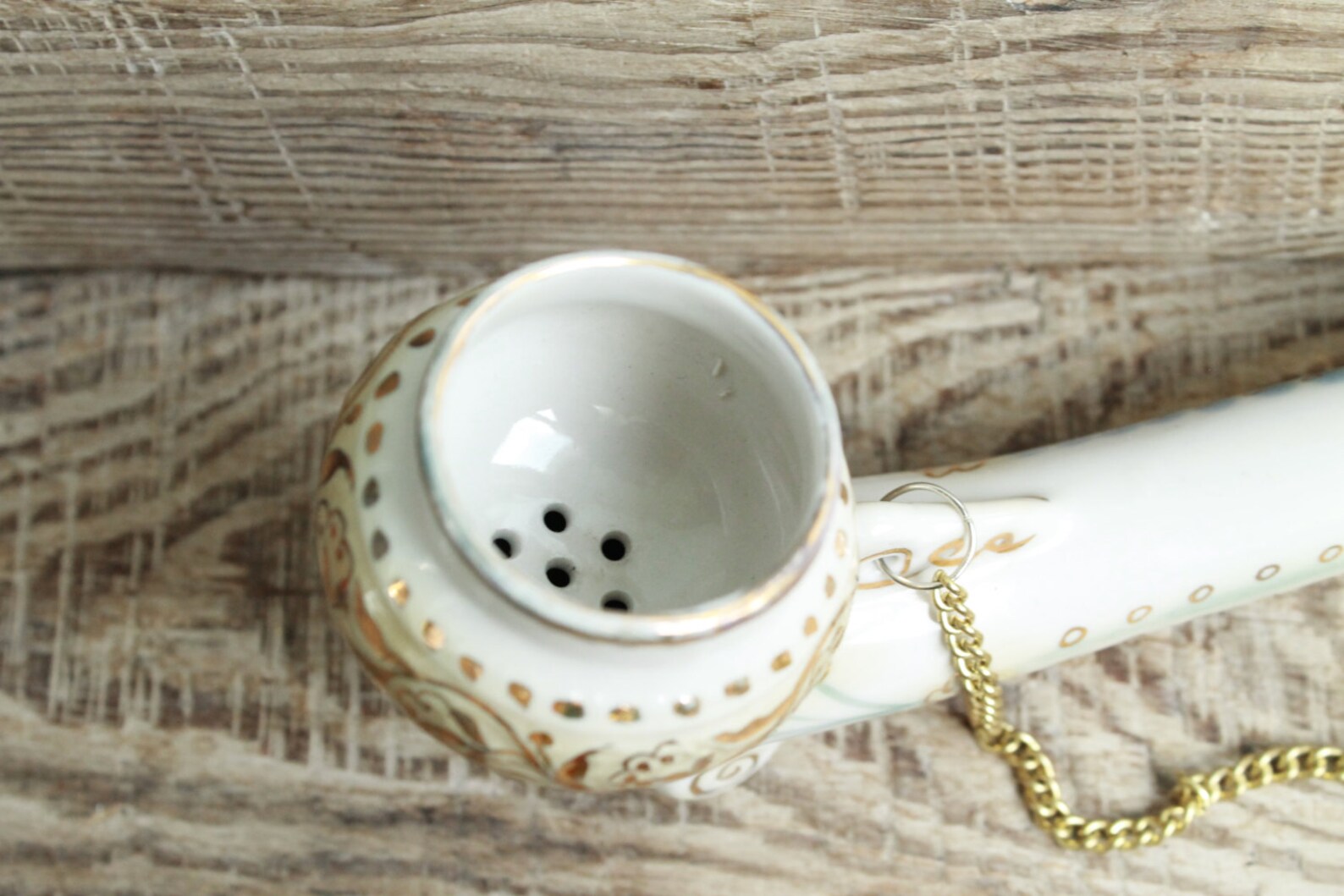 Smoking Bowl / Huge Bowl Smoking Pipe / Porcelain Tobacco Pipe Etsy