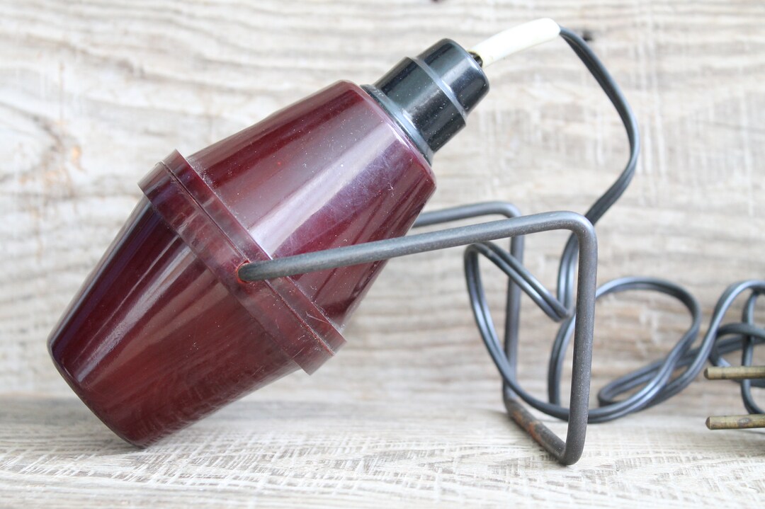 Vintage Darkroom Red Filter Lamp Vintage Photography Etsy