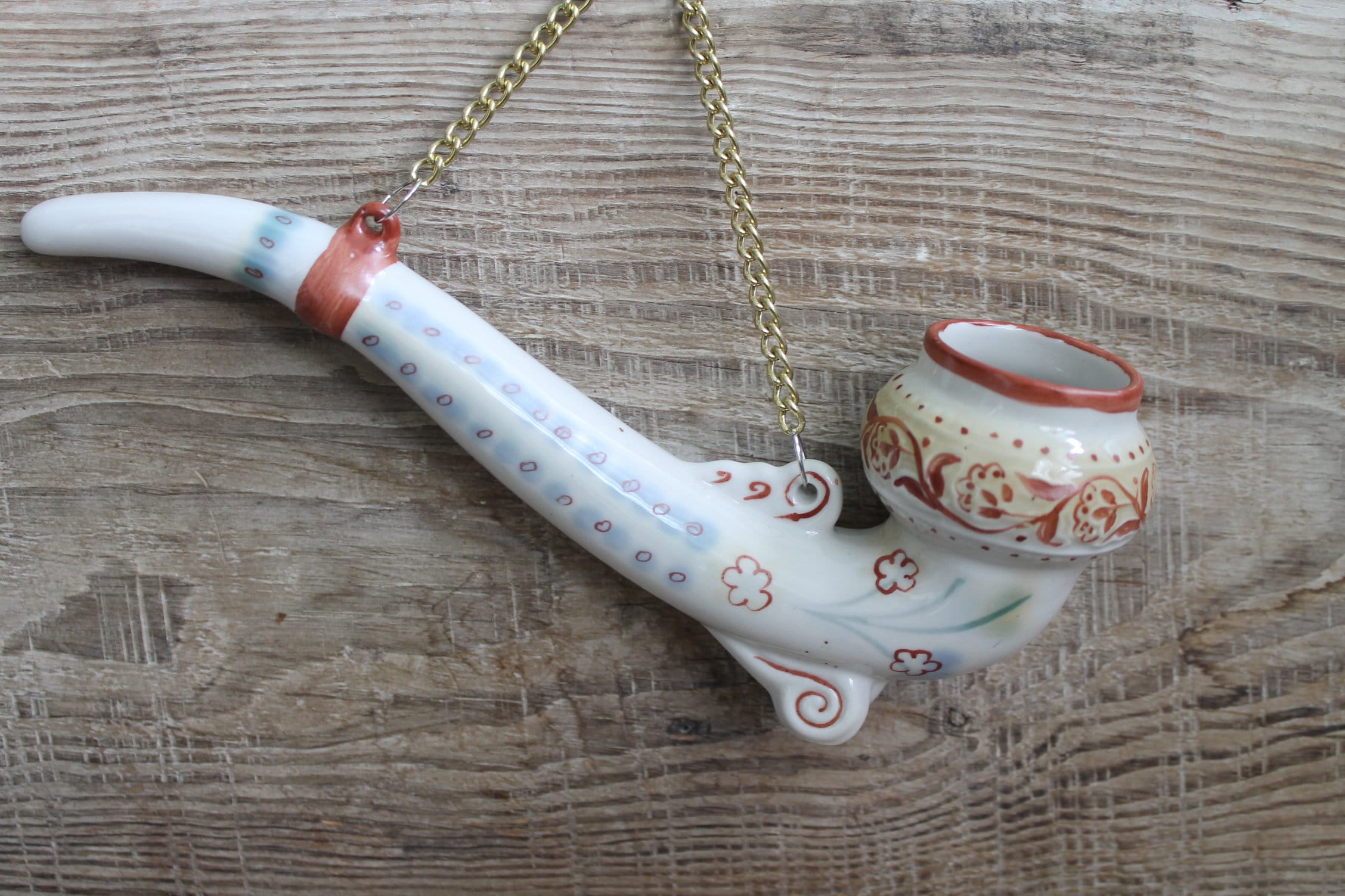 Smoking bowl / Huge bowl Smoking pipe / Porcelain Tobacco pipe Etsy