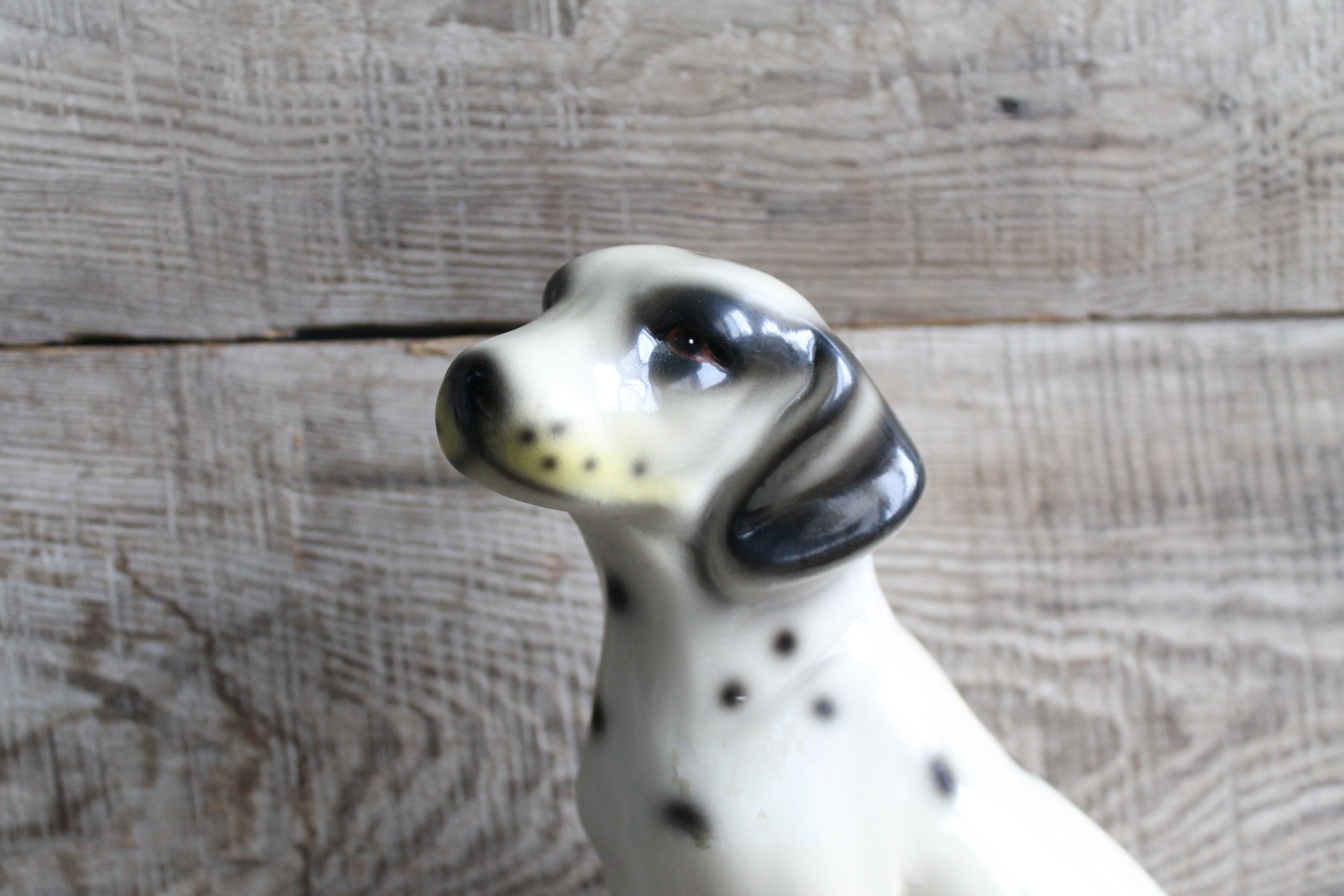 磁器製ダルメシアン犬 245 mm (9 1/2