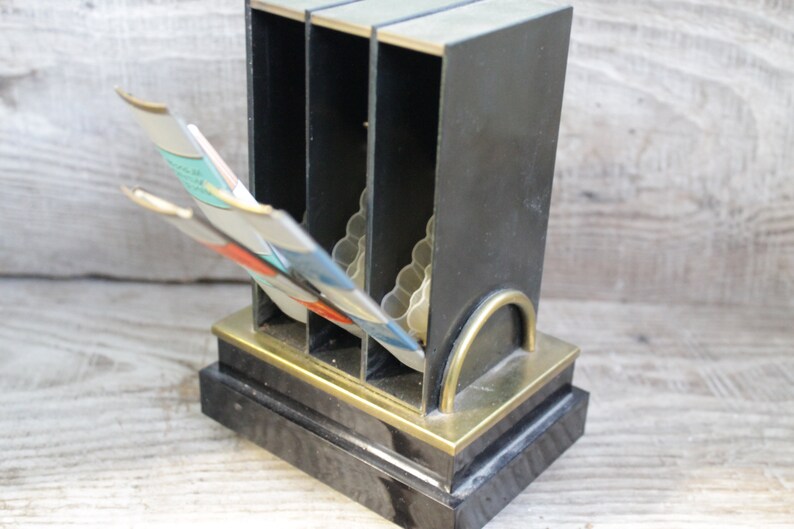 Vintage Musical Cigarette Box / Cigarette Dispenser With a Etsy