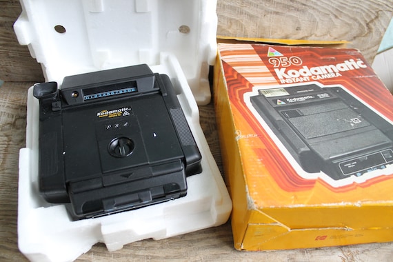 Kodamatic 950 Instant Camera: Vintage Kodak Camera in Original Box