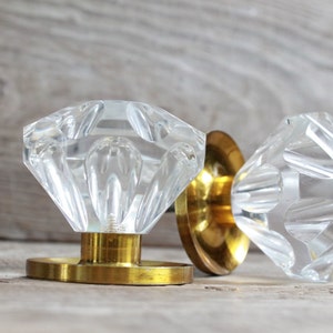 Door Knobs ... Amazing  Vintage Door Handles ... glass knobs ... home decor knobs