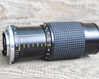 Objetivo zoom Osawa MC vintage: 80-205 mm, Japón