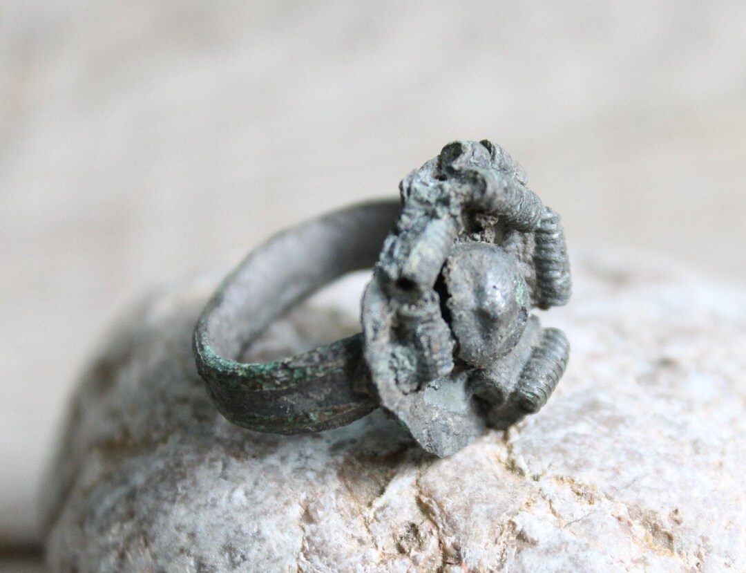 Rusty Ring ... Antique Ring ... 18 Mm - 8 - P ... Archaeological Dig ...