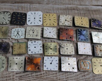 steampunk supplies ... 28 Old Vintage Watch Faces from USSR