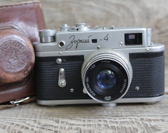 Zorki 4 Kamera: Vintage Filmkamera 35 mm mit Industar-26 M Objektiv