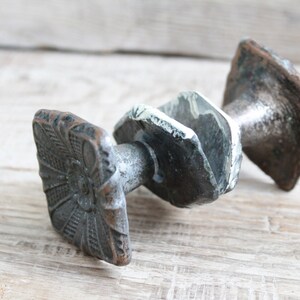 Vintage Metal Door Knob: Rustic Cottage Hardware