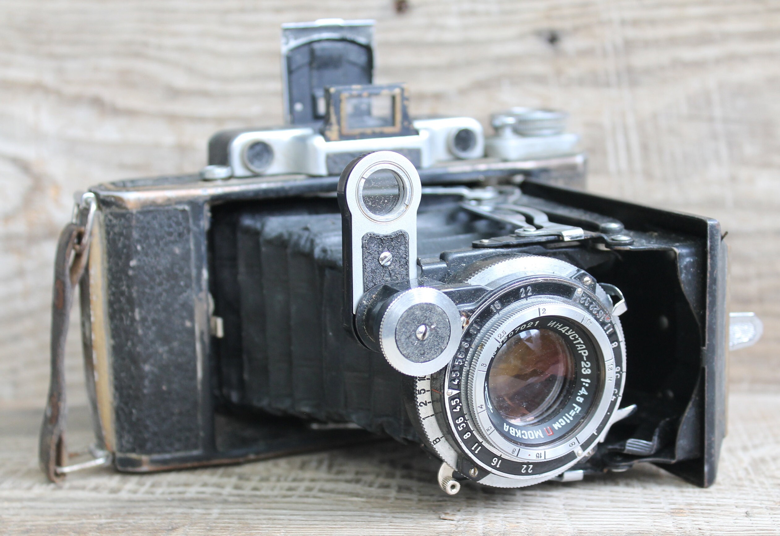 vintage camera Genuine Camera  Moscow - 2 / Lens: Industar-23 / rare camera collectible camera Moscow 2 / Soviet retro photo camera