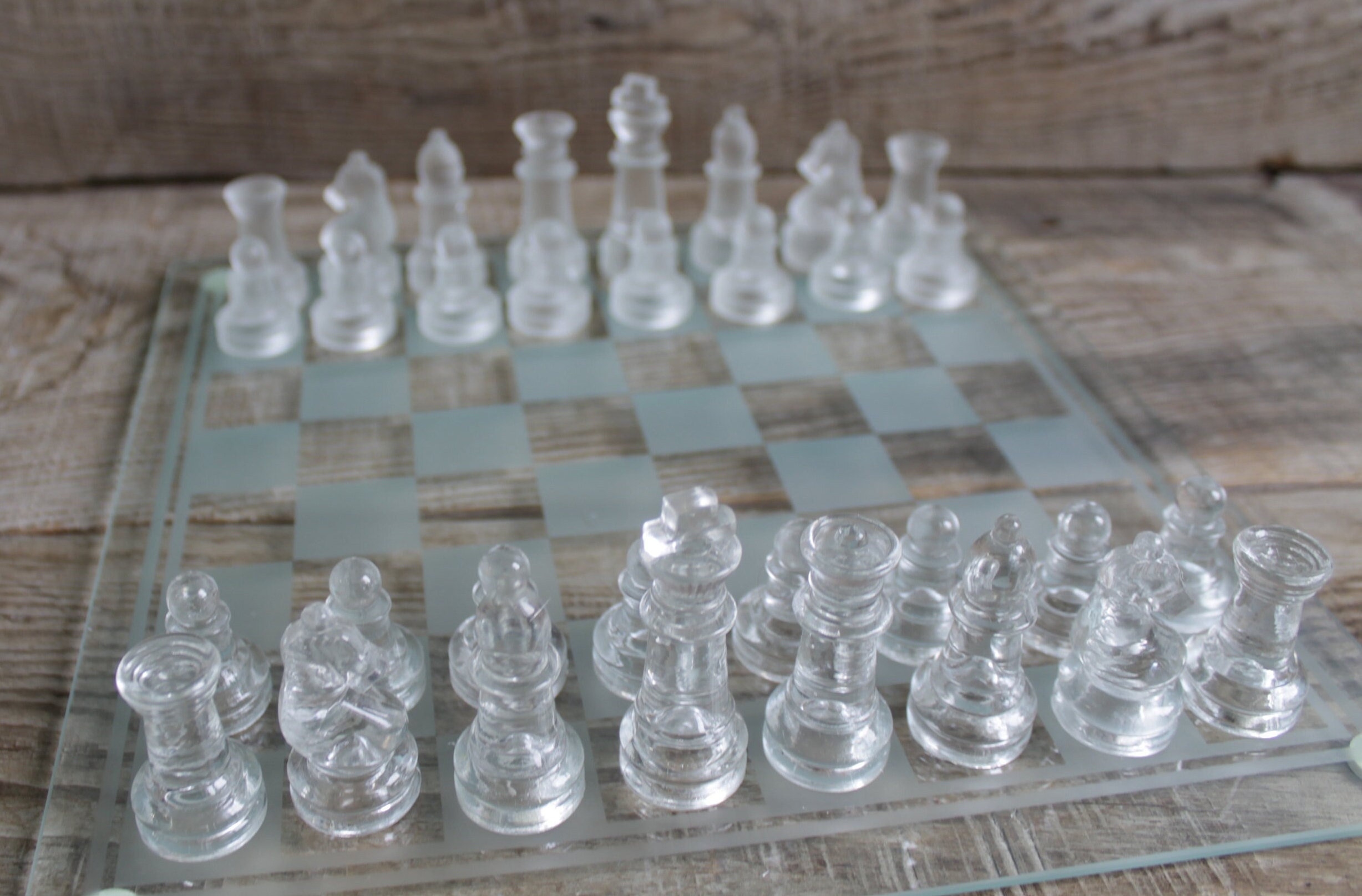 Jogo de xadrez medieval - Cerâmica, Madeira - Catawiki