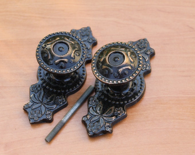 Vintage Retro Door Knobs Door Knob Rustic Metal Door Knobs Door Hardware Soviet Vintage Knob ...