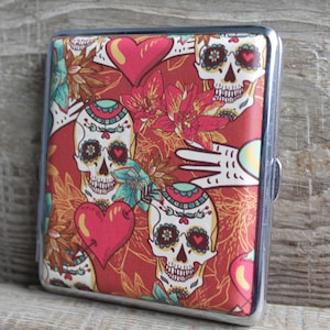 collectible cigarette case, vintage NOS cigarette holder, retro cigarette holder, vintage cigarette case, minimalist Cigarette Holder