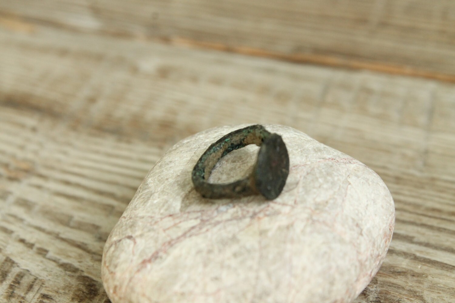 Antique ring / jewelry rusty ring / from archaeological dig / Etsy