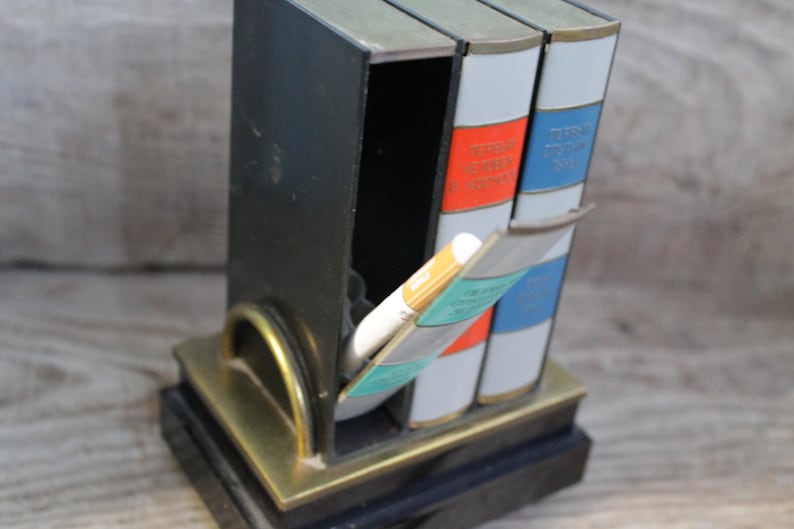 Vintage Musical Cigarette Box / Cigarette Dispenser With a Etsy