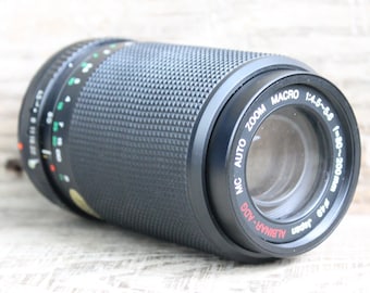 Obiektyw makro z zoomem Albinar-ADG Vintage: 80-200 mm, mocowanie C/FD