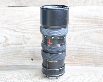 Objetivo zoom Soligor vintage 1:3.8 f/85-205 mm - Japón