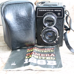 Vintage Camera LOMO Lubitel 166 B, Vintage TLR camera - Meduim format camera / rare camera / collectible camera / retro camera
