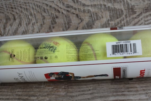 Palline Da Tennis Wilson Con Spago - Set Di 2, Per Allenamento Tennis Trainer