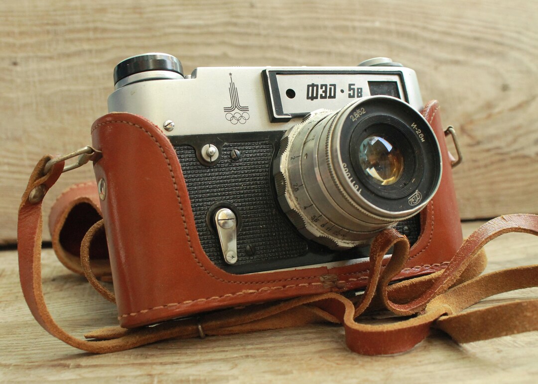 Rare Camera Vintage Collectible Camera Old Vintage Soviet Camera FED 5B ...