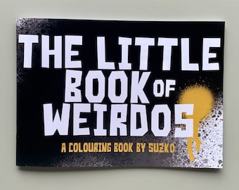 The Little Book of Weirdos colouring book