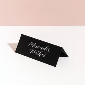 Tarjeta moderna de caligrafía - Nombre y segundo nombre
