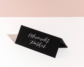 Modern Calligraphy Place Card - First & Second Name