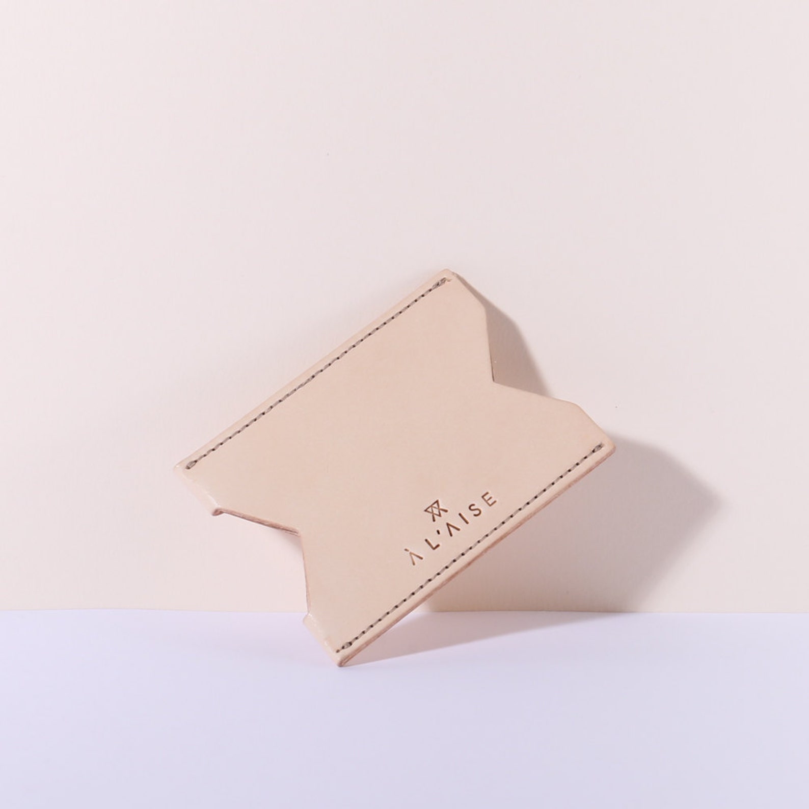 Card Case Natural Etsy